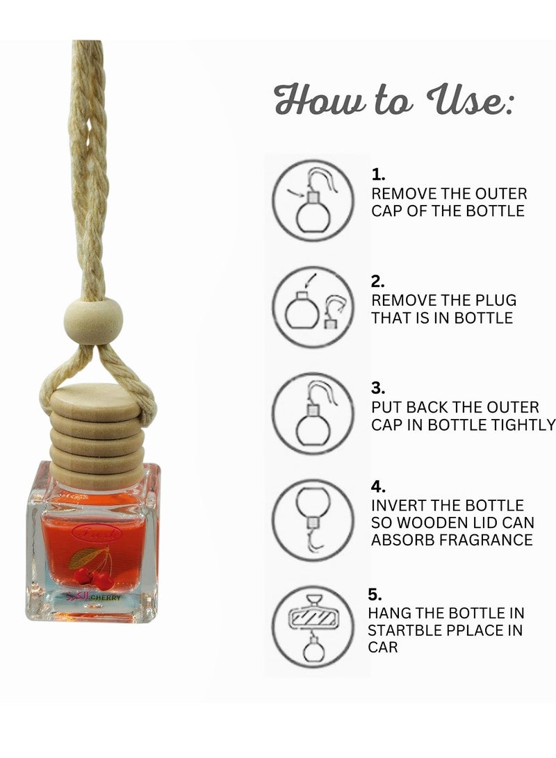 فريش معطر هواء للسيارة معطر هواء معلق بالكرز المنعش - Image 4