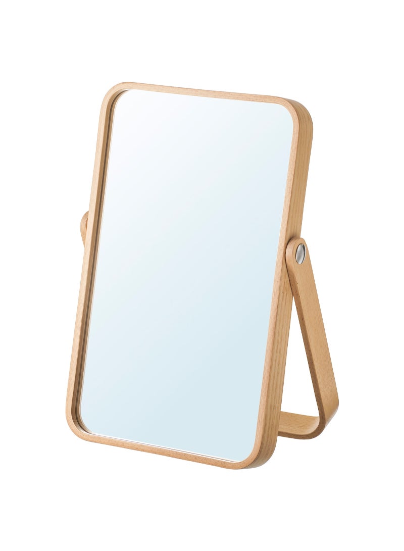 Table mirror, White 27x40 cm