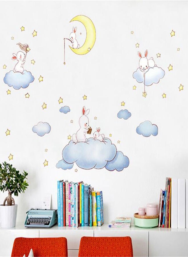 NIBEMINENT Cartoon Pattern Self Adhesive Wall Sticker Multicolour 60x90centimeter - Image 1