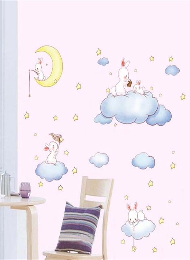 NIBEMINENT Cartoon Pattern Self Adhesive Wall Sticker Multicolour 60x90centimeter - Image 4
