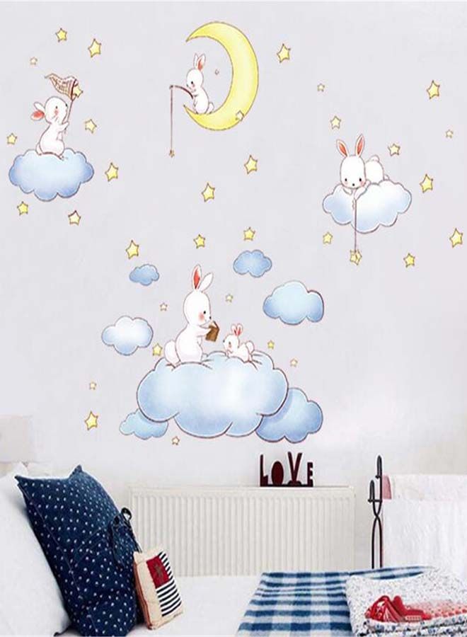 NIBEMINENT Cartoon Pattern Self Adhesive Wall Sticker Multicolour 60x90centimeter - Image 2