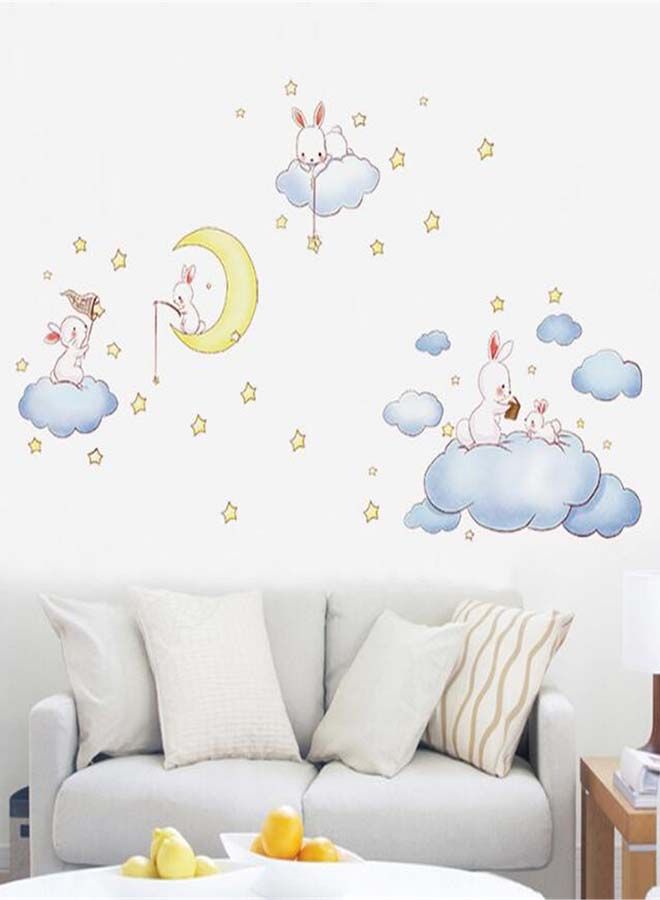 NIBEMINENT Cartoon Pattern Self Adhesive Wall Sticker Multicolour 60x90centimeter - Image 3