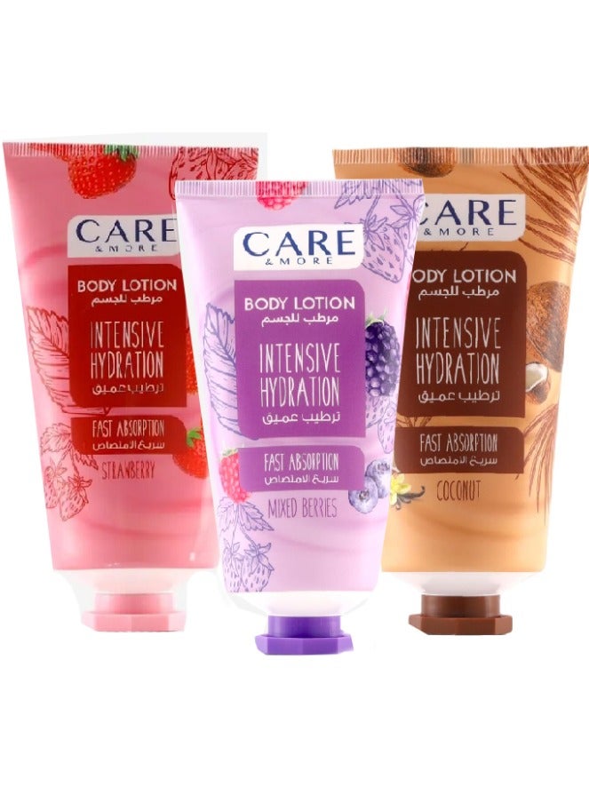Care & More Coconut Body Lotion (150ml) - Deeply Moisturizing & Nourishing Skin - Image 2