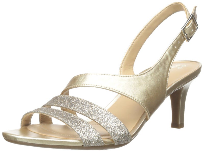 Naturalizer womens Taimi platforms sandals Gold 65 US