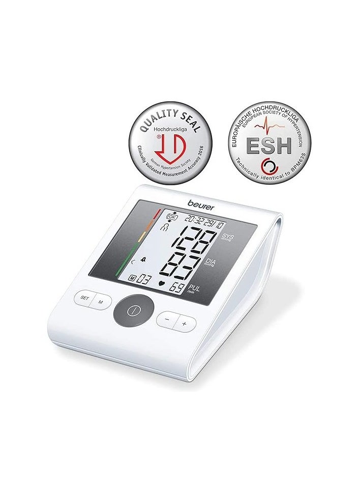 Beurer Bm 28 Upper Arm Blood Pressure Monitor + Adapter  - Image 3