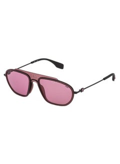 FILA Unisex 100% UV Protected Pilot Sunglasses - SFI083 531Y - Lens Size: 56 mm 