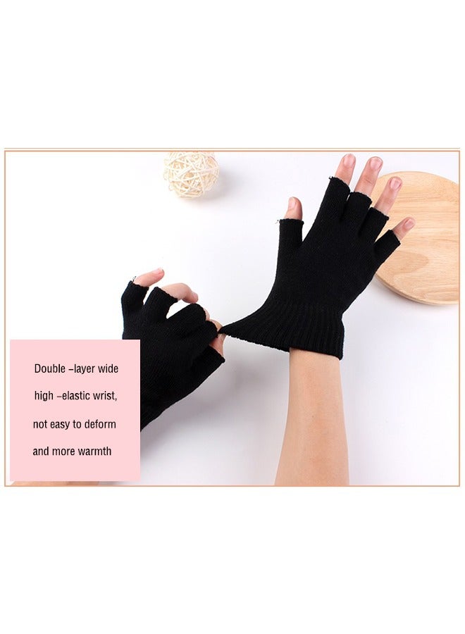 Generic Fingerless Cotton Gloves  - Image 2
