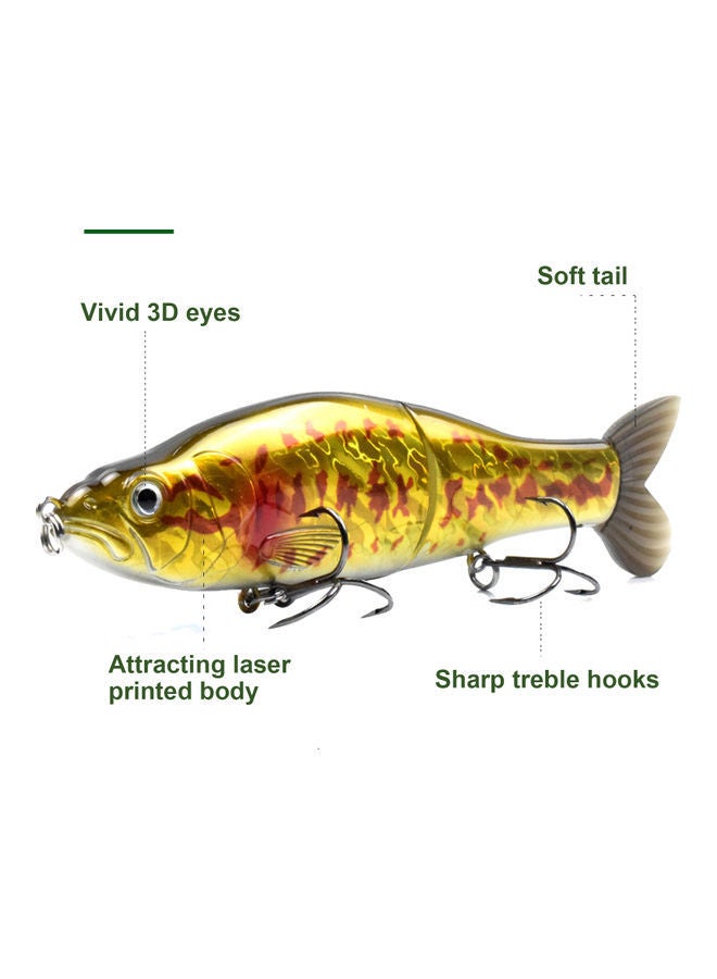 NIBEMINENT Soft Tail Fishing Lure 6.5inch - Image 5