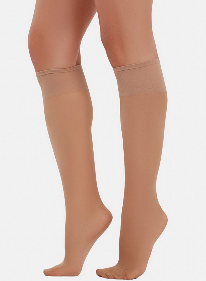 Carina Voile Knee High Socks - Image 2