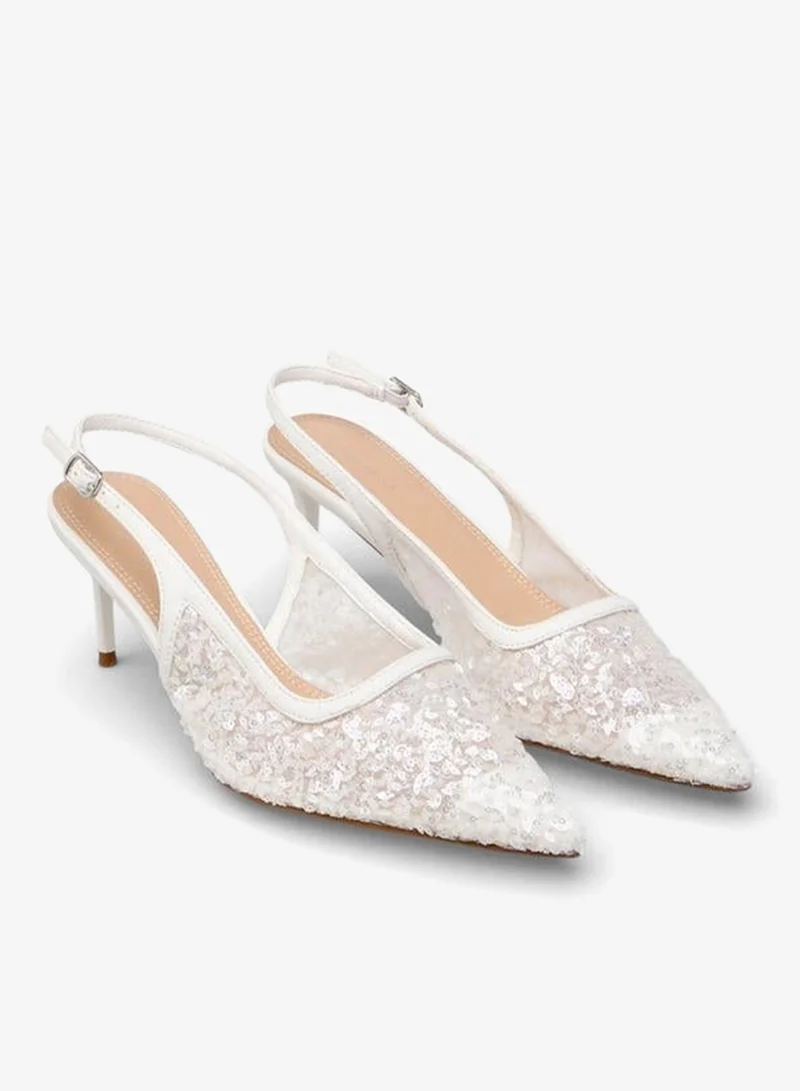 فلورا بيلا من شو إكسبرس أحذية فلورا بيلا النسائية بكعب مخروطي مدبب من مجموعة رمضان