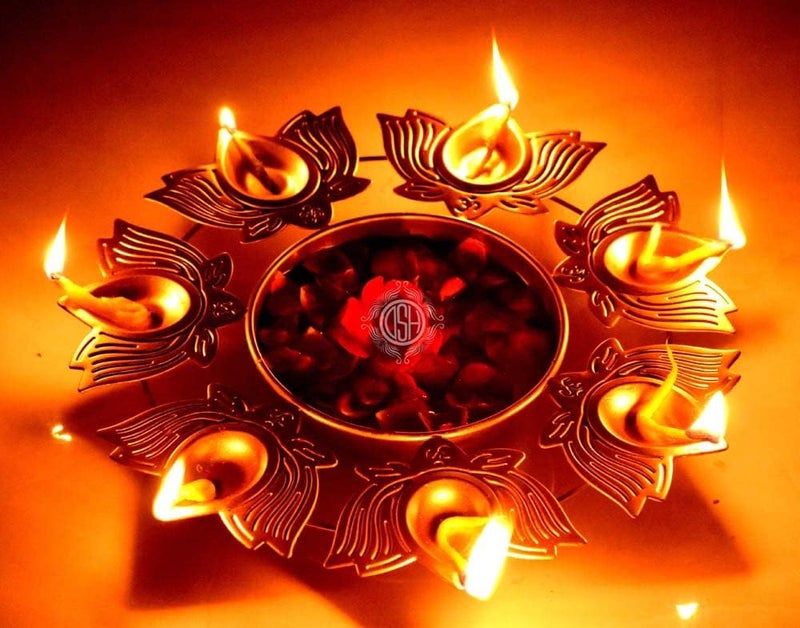 DSH Handcrafted Kamal Diya Urli Bowl for Home Decor - Image 2