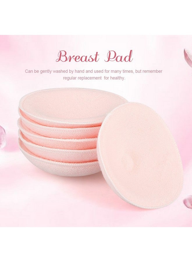 GLOGLOW 6pcs Reusable Nursing Pads, Washable Breast Pads Soft Cotton Breast Pads Washable Reusable Leak Proof Pads for Breastfeeding - Image 1