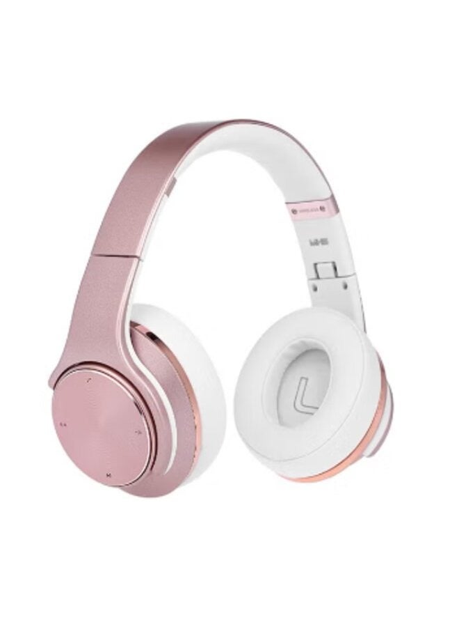 SODO MH5 Bluetooth Over-Ear Headphones Rose Gold - Image 1