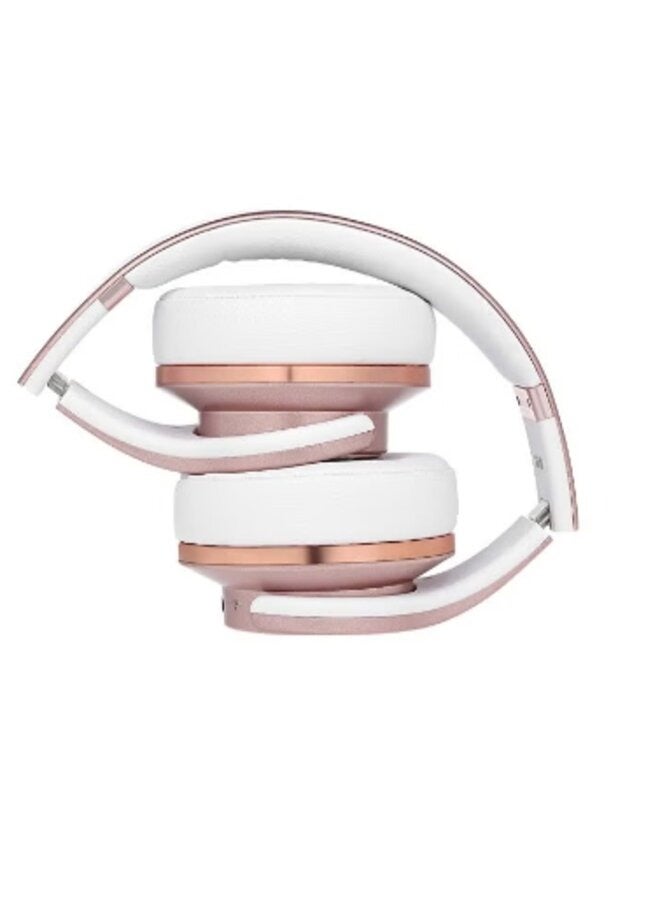 SODO MH5 Bluetooth Over-Ear Headphones Rose Gold - Image 3