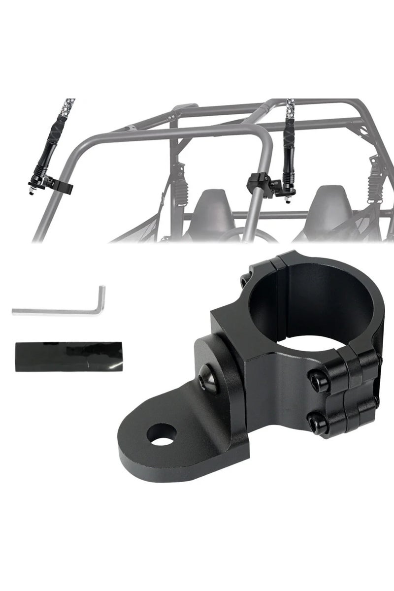 إيروريكس قطعة واحدة أو قطعتين من حوامل مصابيح LED لمركبات UTV، وحامل علم UTV، وأقواس هوائي LED لسيارات ATV ذات قفص الحماية RZR 9