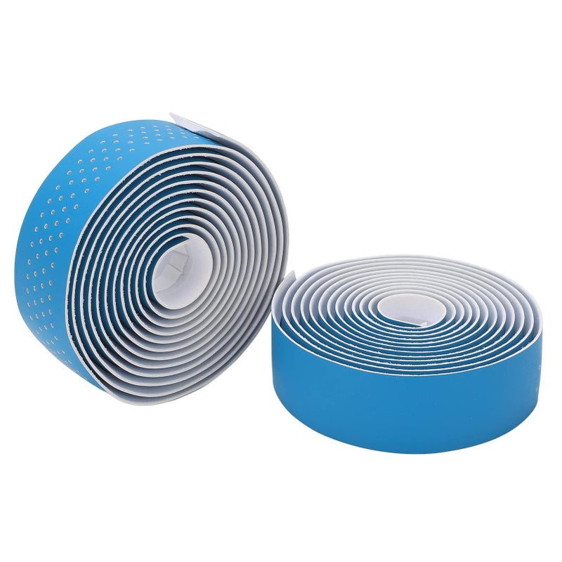Acouto Blue Handlebar Tape for Road Bikes Breathable Grip Wrap Easy Installation Versatile Use - Image 2