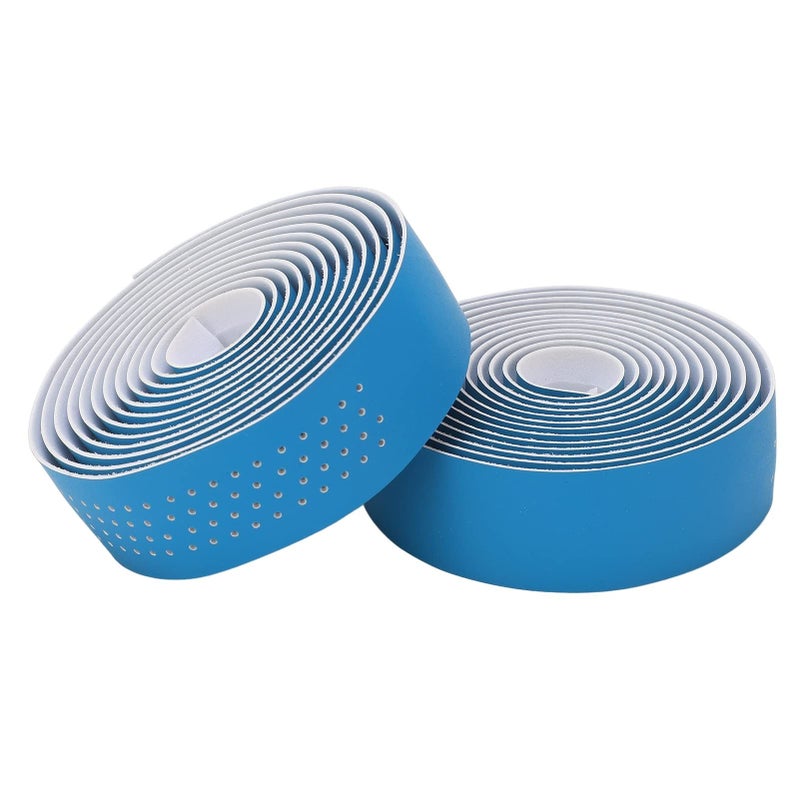 Acouto Blue Handlebar Tape for Road Bikes Breathable Grip Wrap Easy Installation Versatile Use - Image 4