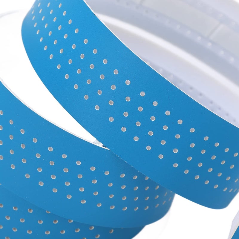 Acouto Blue Handlebar Tape for Road Bikes Breathable Grip Wrap Easy Installation Versatile Use - Image 5
