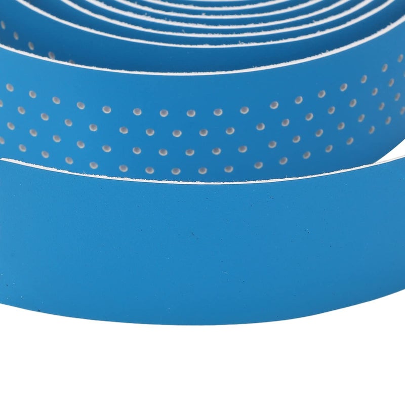 Acouto Blue Handlebar Tape for Road Bikes Breathable Grip Wrap Easy Installation Versatile Use - Image 3