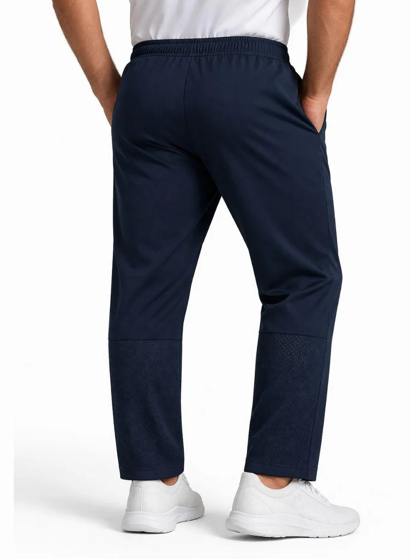 بريما إيس Plus Size Men's Workout Joggers for Gym Navy