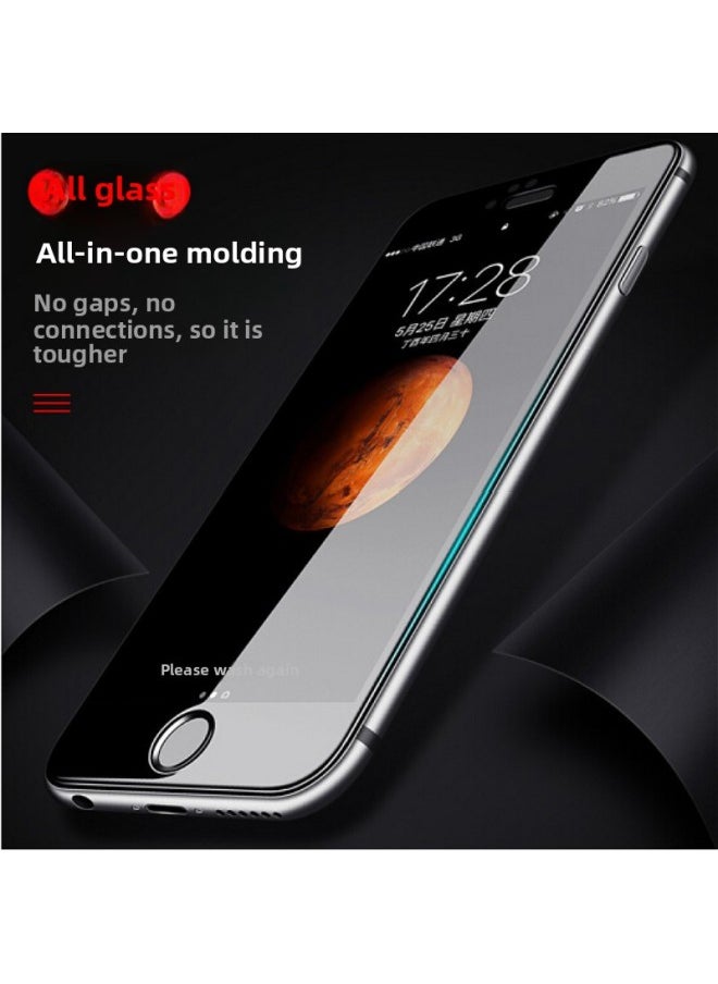 Generic Applicable To For Iphone 6s/7/8 Tempered Film 7 Full Screen Hard Edge For Iphone8plus Full Screen Coverage 6p Anti-Blue Light 6sp-Colour:9d Full Screen Hard Edge [white Blue Light☆3 Pieces Set]-Size:For Iphone6  - Image 4