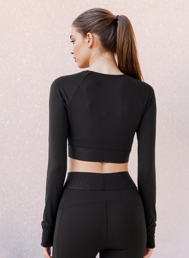 Kappa Long Sleeve Crop T-shirt - Image 3