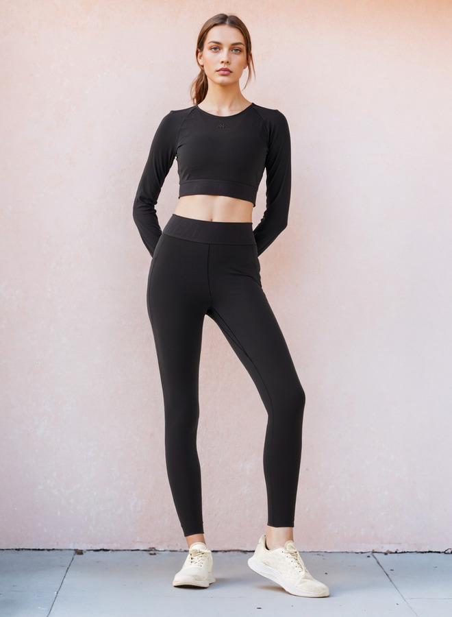 Kappa Long Sleeve Crop T-shirt - Image 2