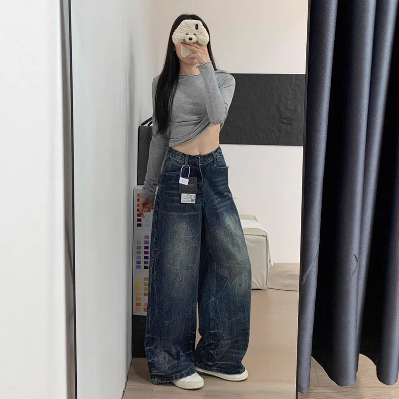 Unisex Casual Daily Denim Jeans - Image 5