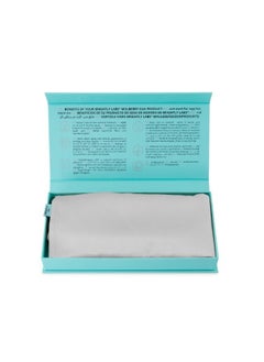 BRIGHTLY LABS Luxurious Queen Size Mulberry Silk Pillowcase infused with Silver - Antibacterial, Hypoallergenic, Skin & Hair Care, Grade 6A Silk, Envelope Closure  - Image 4
