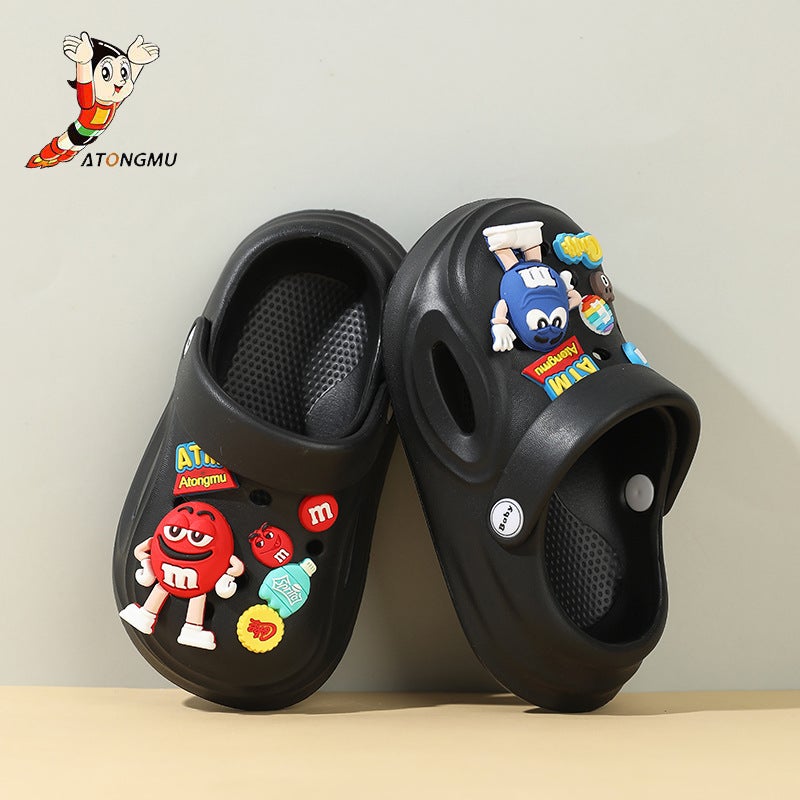Astro Boy Summer Kidsren'S Boys And Girls Baotou Non-Slip Soft Bottom Family Shoes With Poop Feeling For Small And Medium-Sized Kidsren - Image 5