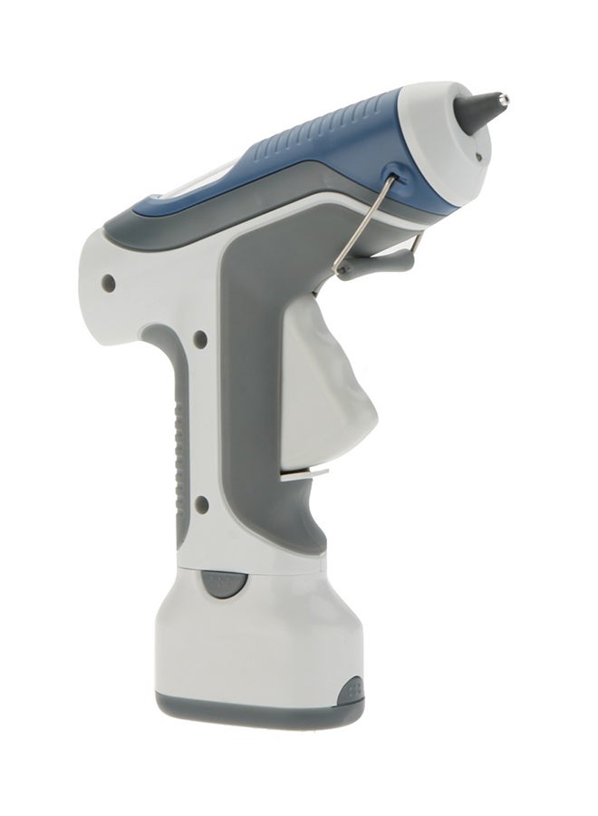NIBEMINENT Cordless Glue Gun White/Grey/Blue - Image 1
