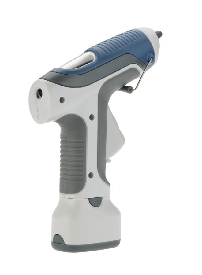 NIBEMINENT Cordless Glue Gun White/Grey/Blue - Image 3