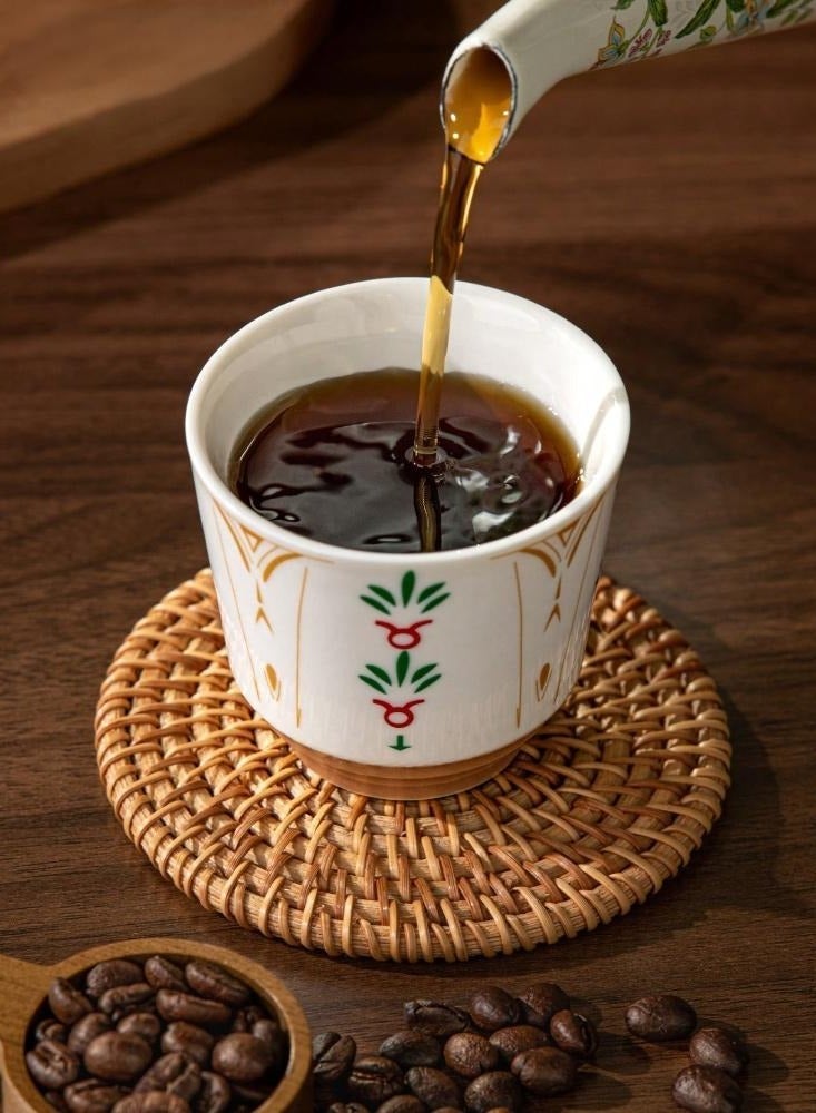 حياة كومفورت اكواب قهوة تركي، كوب قهوة إسبريسو، سيراميك متين كوب شاي تركي، مناسبة للإسبريسو واللاتيه والكابتشينو – لون بني - Image 5
