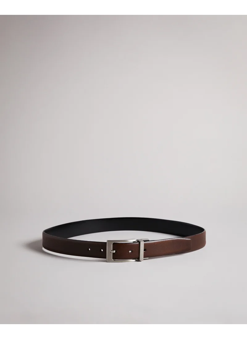 Ted Baker Reversible Leather Buckle Belt