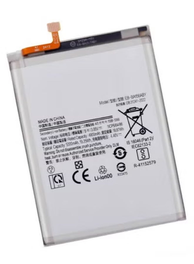 MUNTAQI Replacement Internal Premium Battery for Samsung Galaxy A15 5G | High Capacity Rechargeable Battery Pack | Durable, Long-Lasting Power for Extended Use | Safe & Reliable Mobile Battery with Easy Installation | Ideal Power Solution for Galaxy A15 5G Users - Image 3
