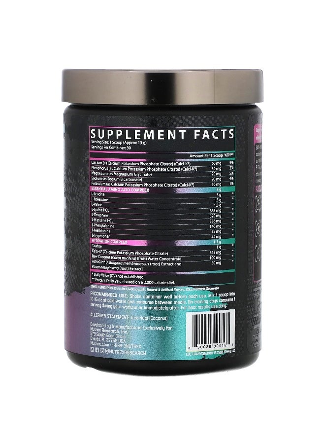 Nutrex Research Nutrex Research, EAA+ Hydration, Strawberry Watermelon, 13.76 oz (390 g)  - Image 2