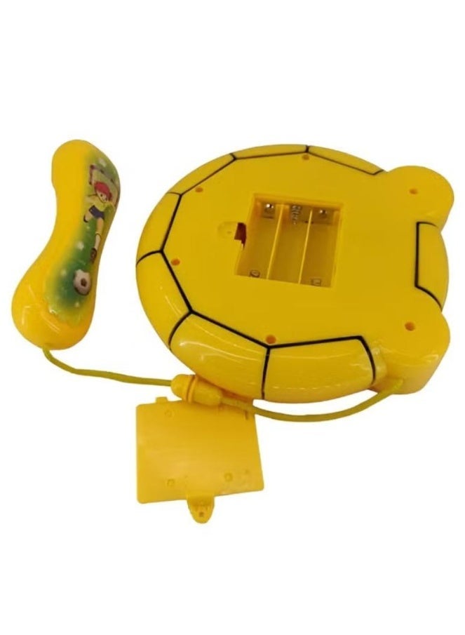 Highly Pigmented Paint Phone Learning Musical Set For Kids, Yellow/Blue/Green - Image 3