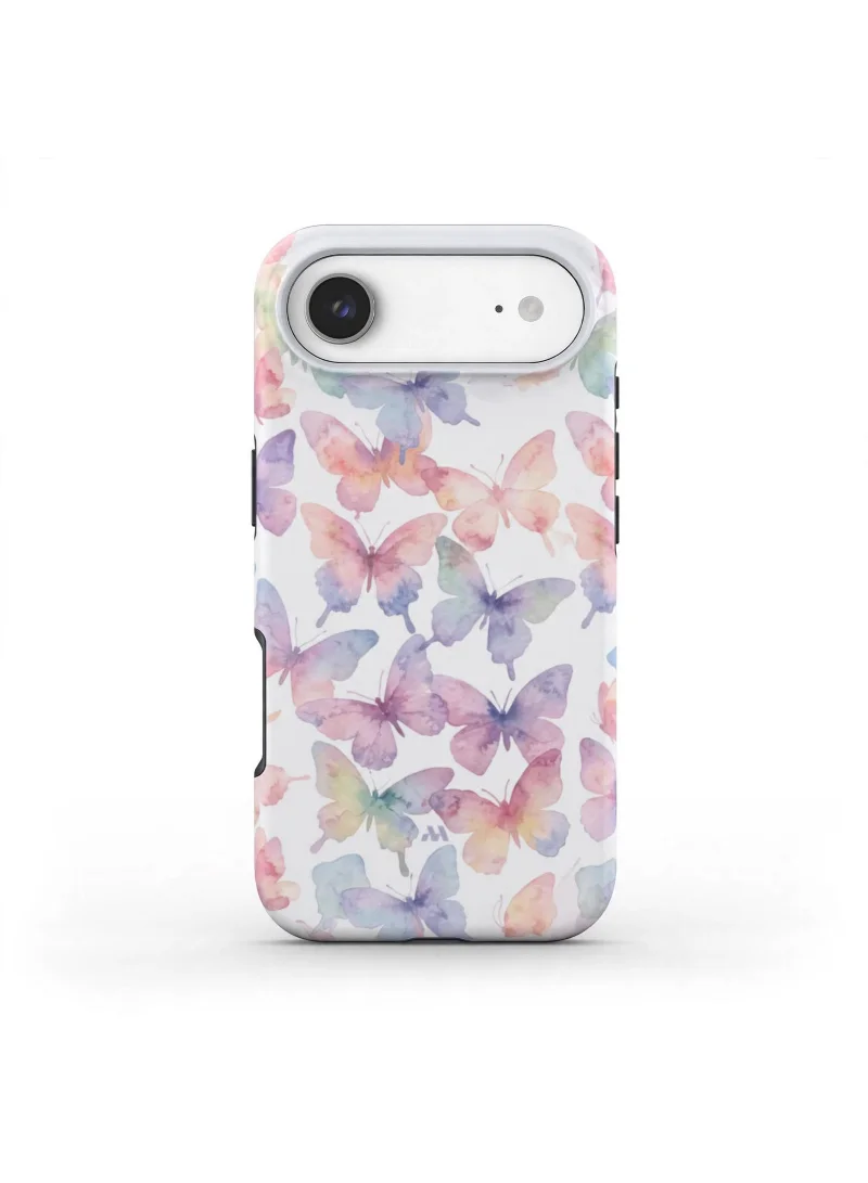 موبكوس جراب iPhone 17 Air Candy Blossom Premium متوافق مع غطاء صلب مزدوج الطبقات هجين + حماية من السيليكون - غطاء مقاوم للخدوش والصدمات