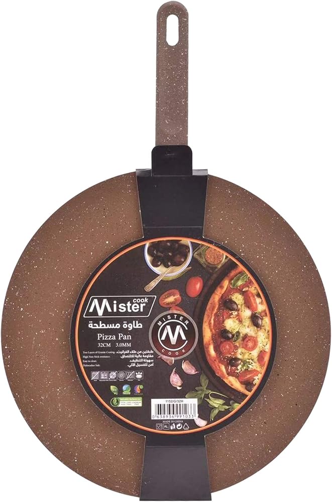 MISTER COOK 2 Mister Cook Granite Non-Stick Pizza Pan 32 cm. - Image 2