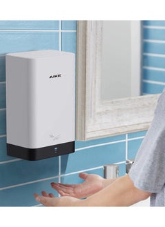 AIKE AIKE Automatic Wall Hand Dryers Portable Mini Hand Dryer Washroom Drying Hands 10-15s Quick Drying 900W 110V  - Image 2