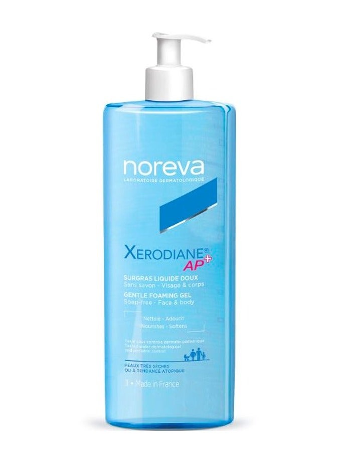 Noreva Xerodiane Ap + Surgras Foaming Gel 1000ml - Image 1