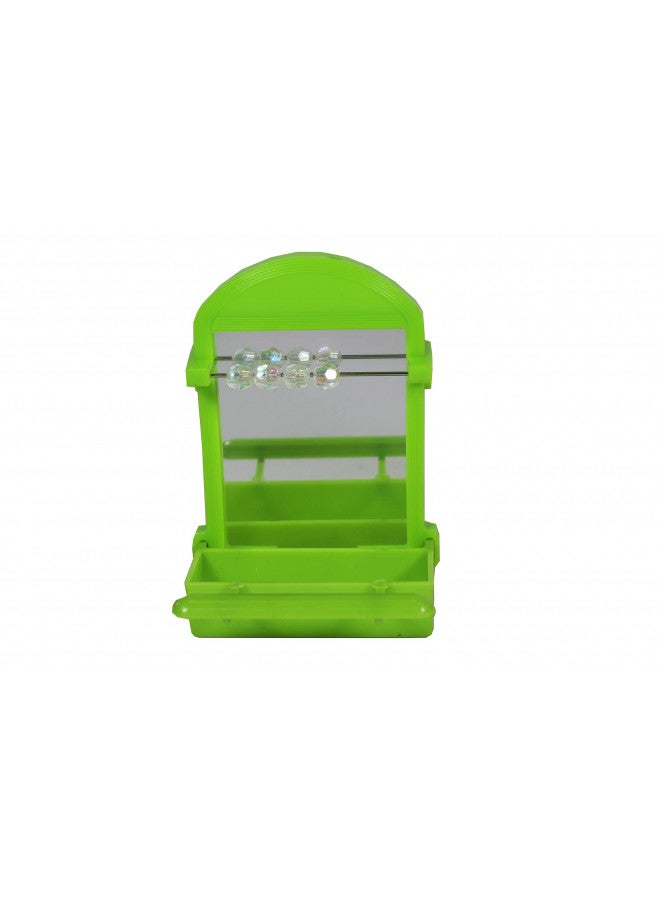 Penn Plax Penn-Plax Bird Life - Bird Perch with Mirror and Seed Cup - Image 1