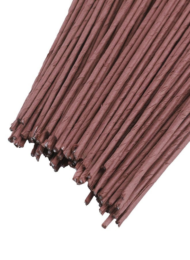GENHAKON 400 PCS 16 Inch Floral Wire Stems,14 Gauge Floral Wire for Wiring Fresh Flowers, Creating Floral Crowns, DIY Crafts, Artificial Flower, Brown,by GENHAKON - Image 3