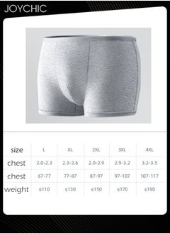 Joychic 5PCS Men Disposable Briefs 100% Cotton Disposable Underwear Mid Waist Panties for Business Travel Hospital Stays Underpants Without Washing  - Image 5