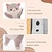 SHINUOER وسادة قطة محشوة لطيفة طويلة الجسم من شينوئر، دمية حيوانات كرتونية ناعمة، لعبة حضن للأطفال والفتيات وصديقاتهن، قطة كاواي، 59 بوصة، سوداء - Image 4