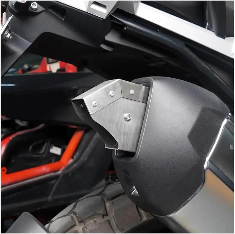 Silver Exhaust Muffler Baffles Deflector Compatible with BMW R1250GS R1250GSA 2018 2023 - Image 4