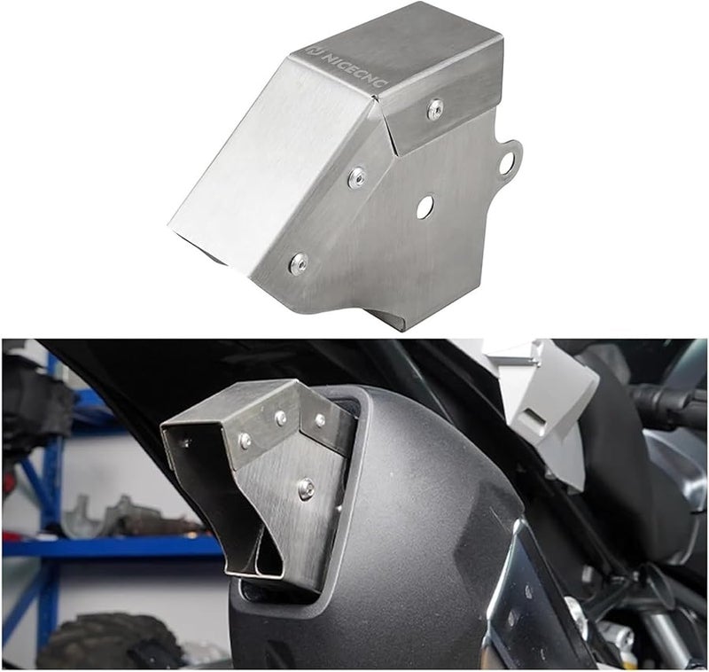 Silver Exhaust Muffler Baffles Deflector Compatible with BMW R1250GS R1250GSA 2018 2023 - Image 2