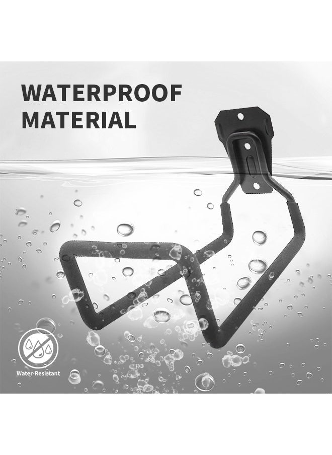 Generic Metal Garden Hose Holder, Garage Hook Heavy Duty Wall Hook with Non-Slip Coating for Organizing Power Tools, Ladders, Bulk Items, Bikes, Ropes and Other Equipment  - Image 3
