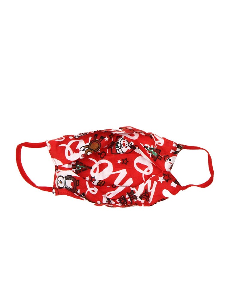 VIRA Vira Men Cotton Printed Red Hawk Style 2 PlyLayer Reusable Washable Face Mask  - Image 3