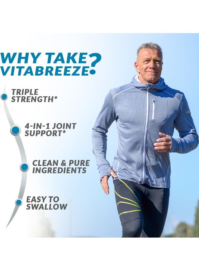 فيتا بريز جلوكوزامين كوندرويتين MSM والكركم، 248 كبسولة - Image 3